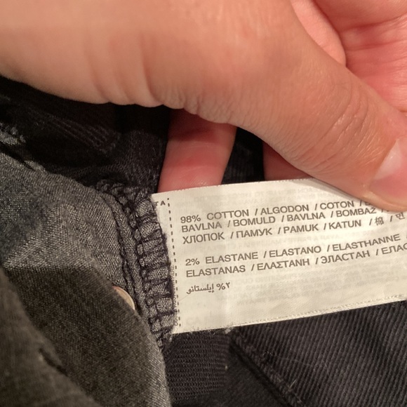 Skinny Black Denim with distressing - Picture 8 of 8